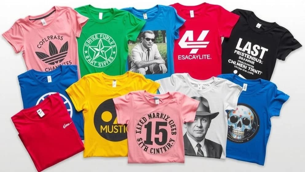 T-shirt med tryck som passar din stil